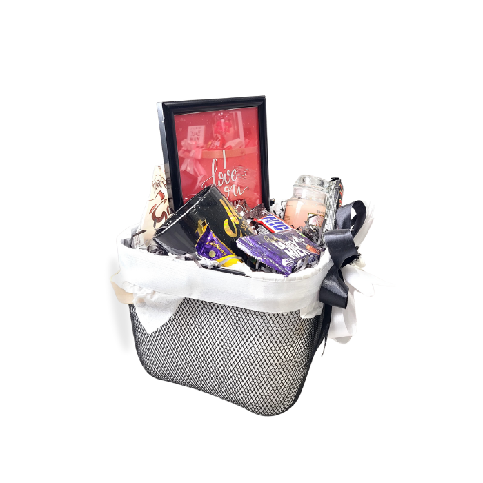 Black Noir Nostalgia Nest Gift Basket