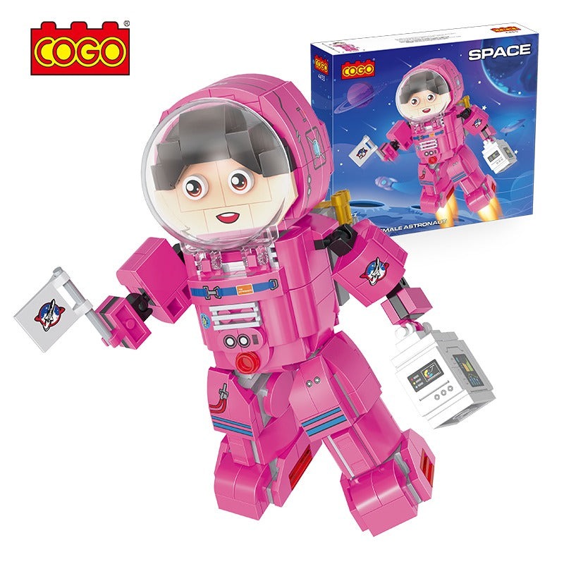 Cogo Space - Female Astronaut 4433 338pcs