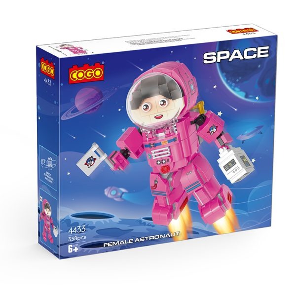 Cogo Space - Female Astronaut 4433 338pcs