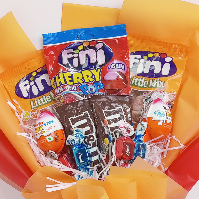 Colorful Joy Bouquet Wrap & Roll