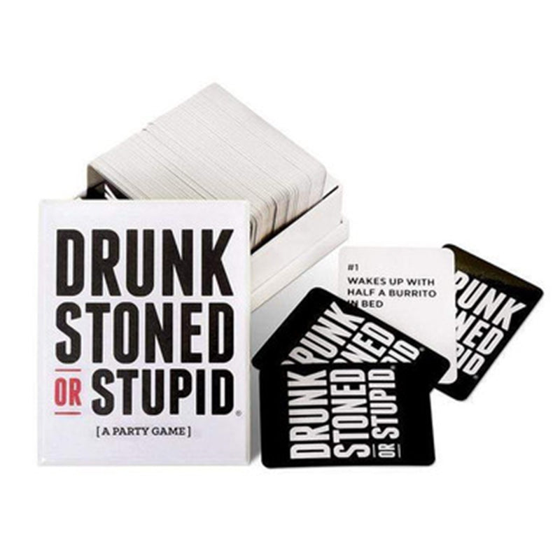 Drunk Stoned or Stupid Card Party Game 0162E (17+)