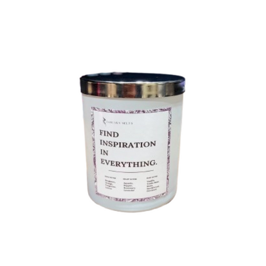 January Melts Candle - Silver Lid Premium Jar