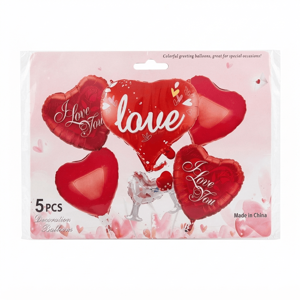 I Love You Foil Balloon