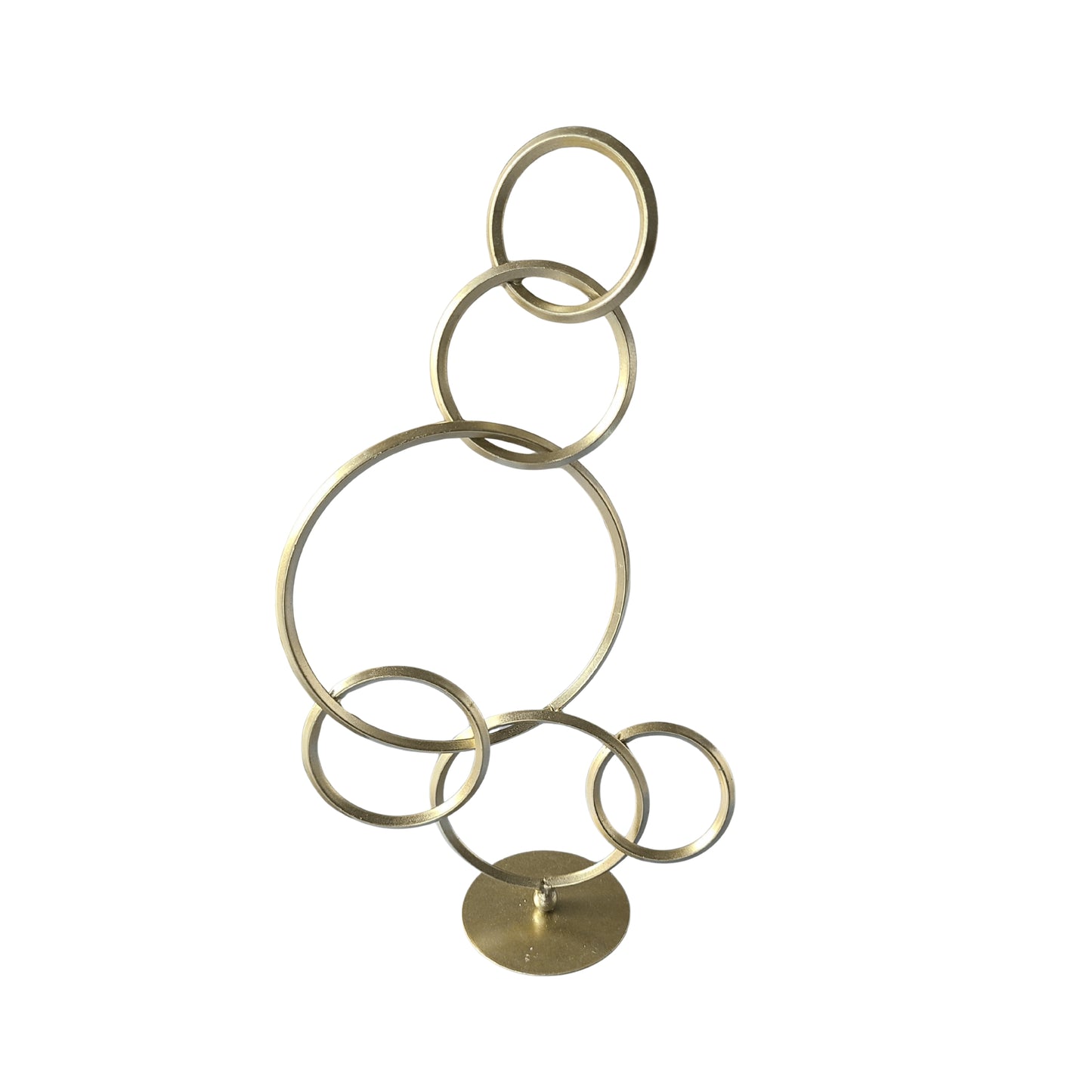 Circles Standing Decoration Piece