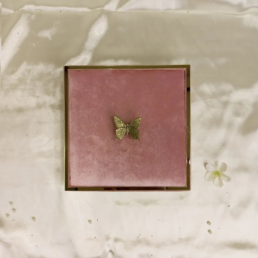 Suede Box Pink