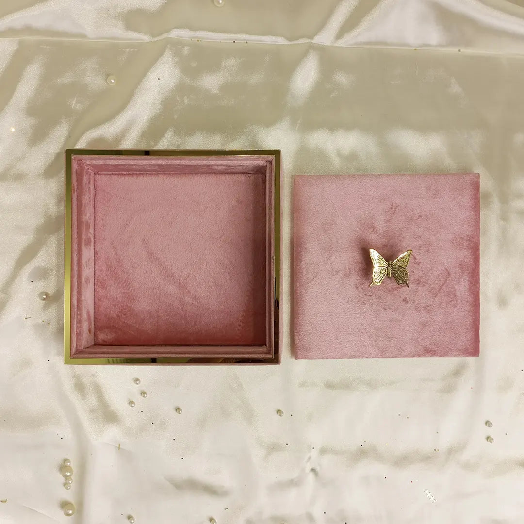 Suede Box Pink
