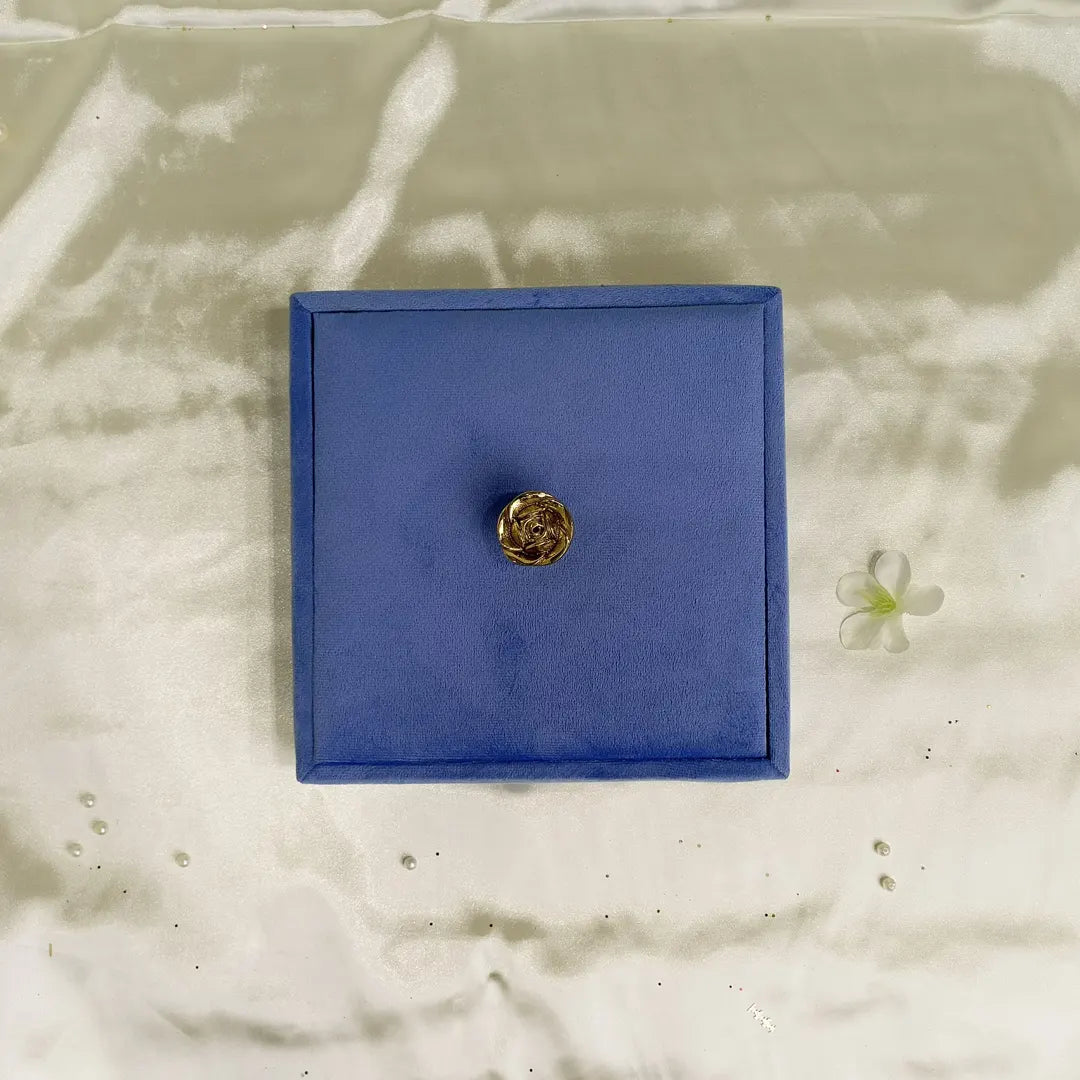 Suede Box Blue