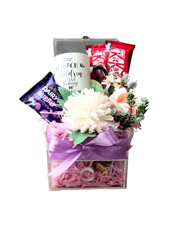 Crystal Charm Acrylic Gift Box