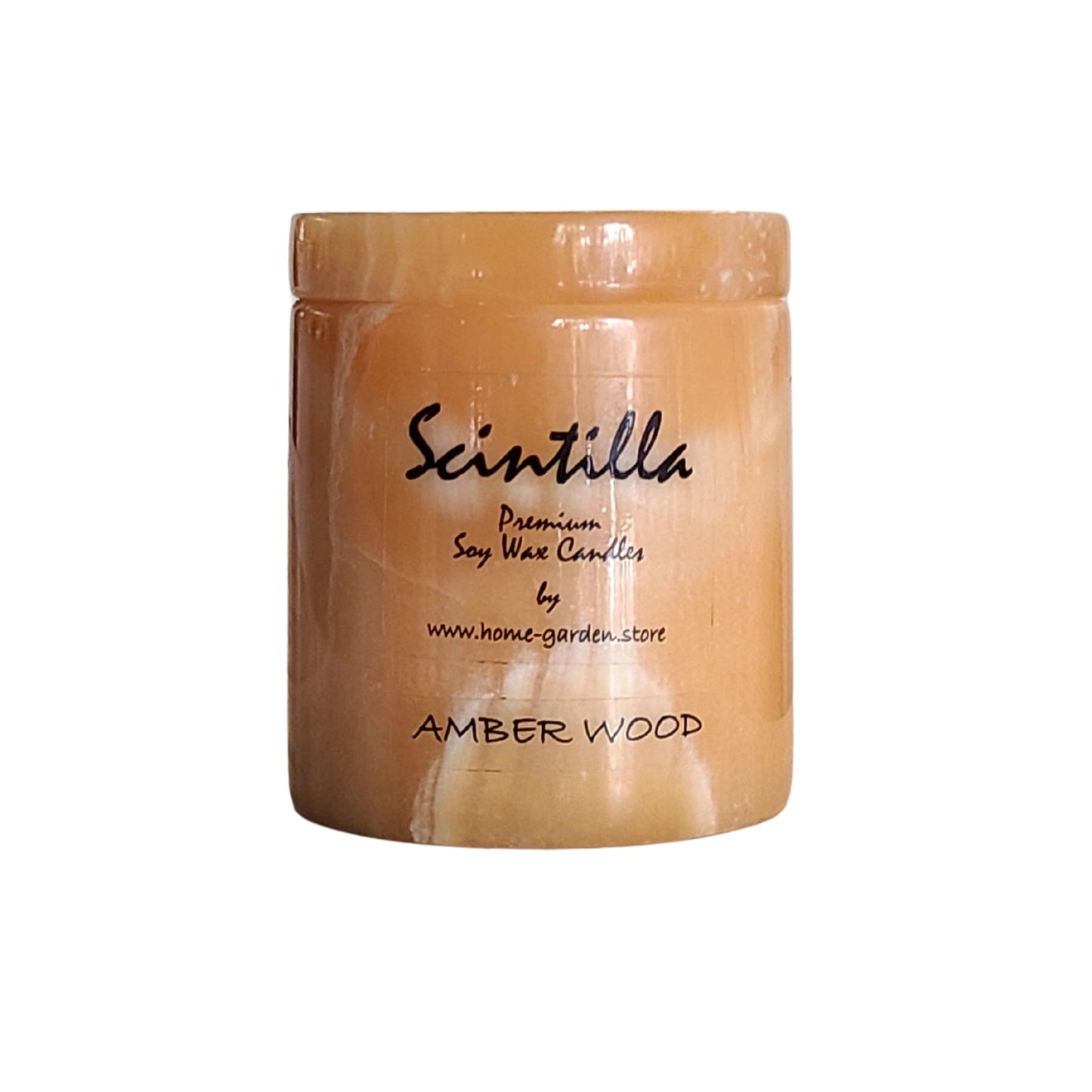 Scintilla Amber Wood Scented Candle