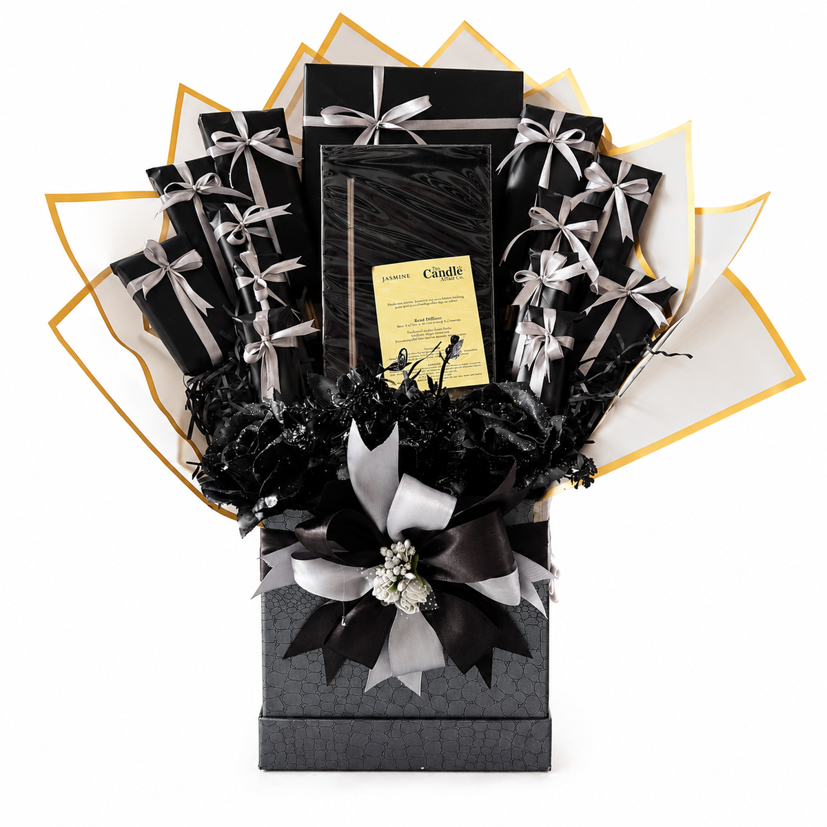 Luxury Black & Silver Gift Hamper