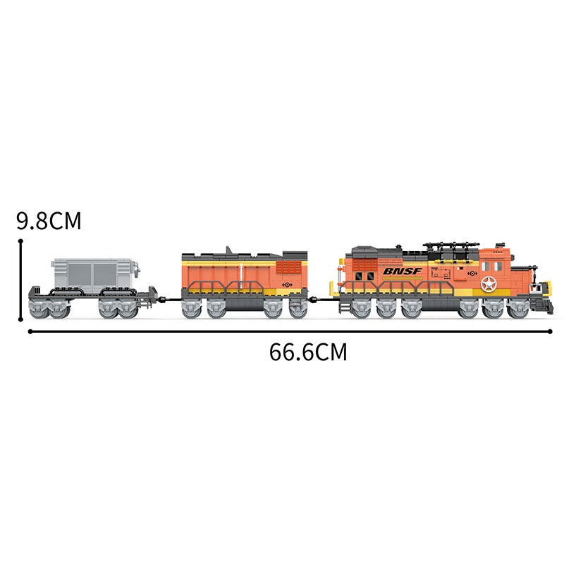 Cogo Classsic Train - Cargo Train 4203 635pcs
