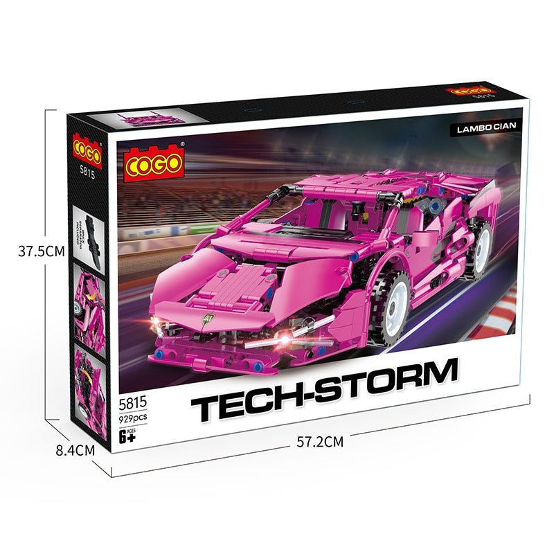 Cogo Tech-Storm Lambo Cian 5815 929pcs