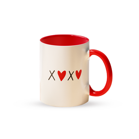 XOXO Love Mug Cute and Minimalist Valentine's Gift