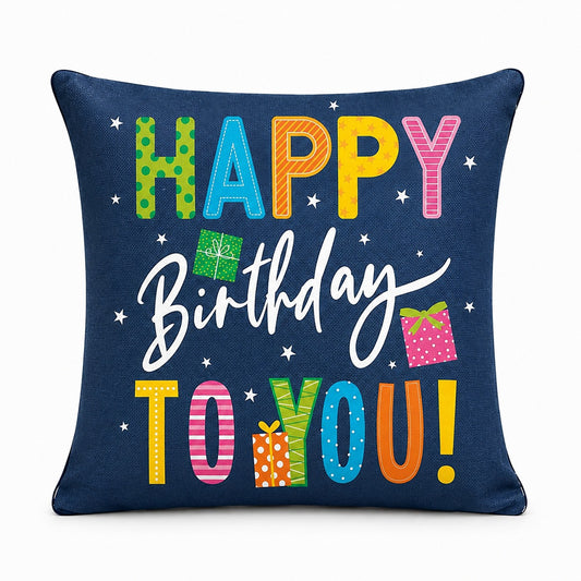 Happy Birthday Cushion