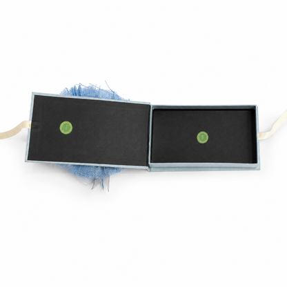 Elegant Blue & Silver Money Folder