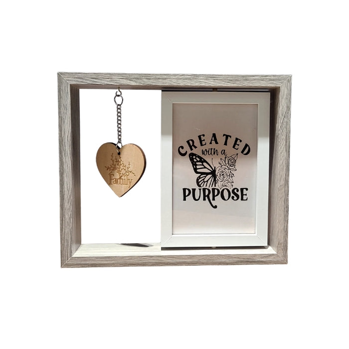 Hanging Heart Photo Frame