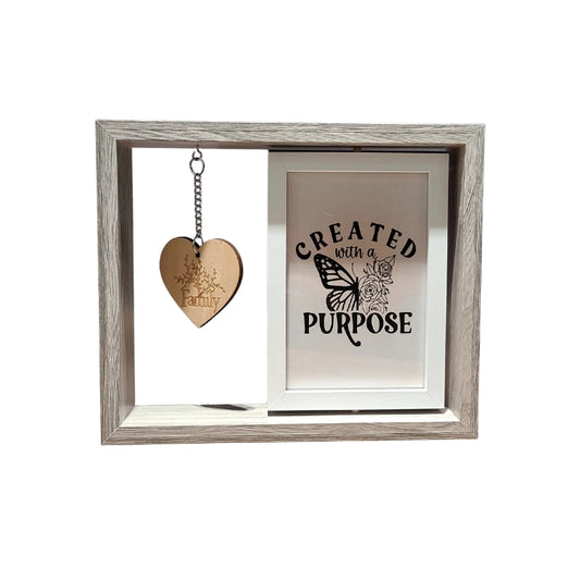 Hanging Heart Photo Frame