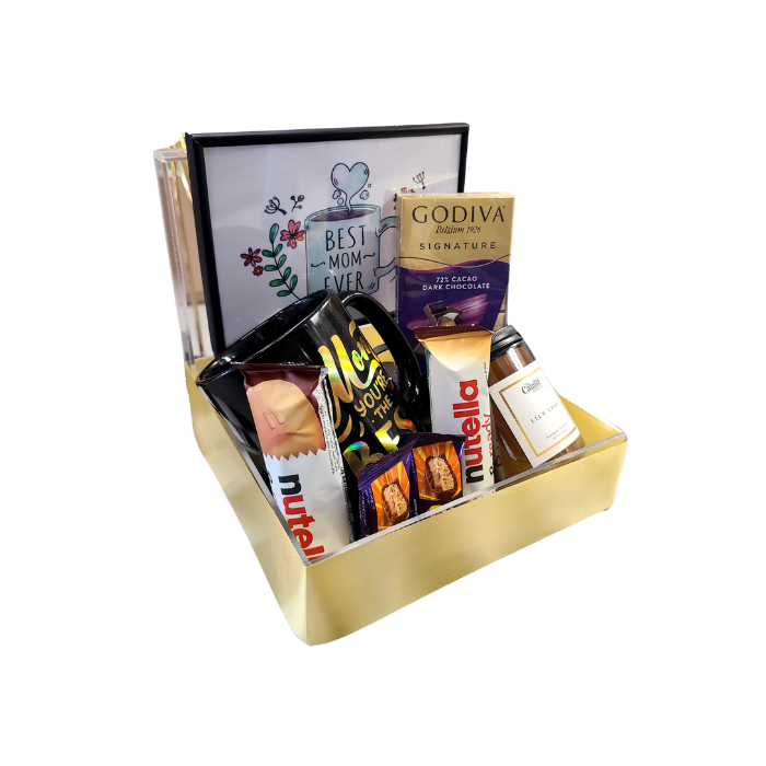 Golden Grace Acrylic Gift Box