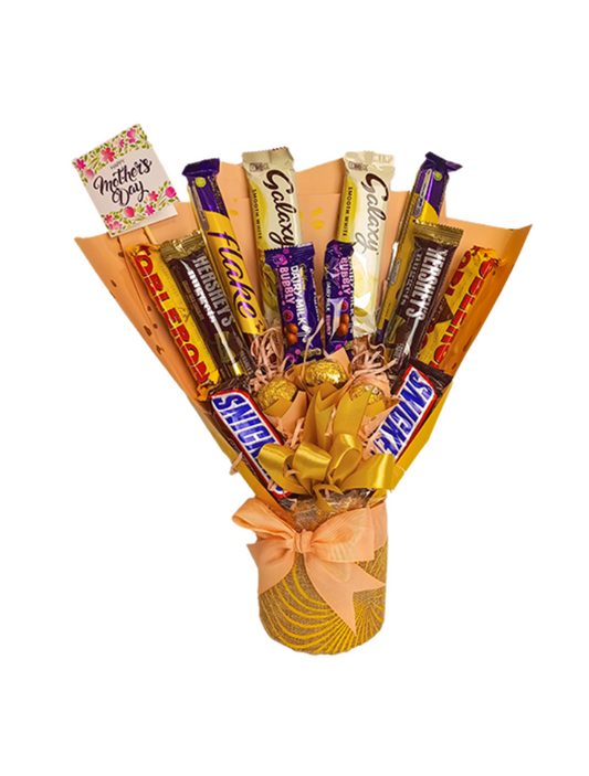 Golden Indulgence Chocolate Bouquet