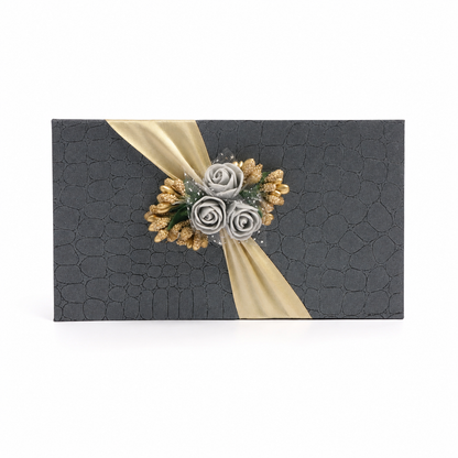 Luxury Grey & Gold Money Folder
