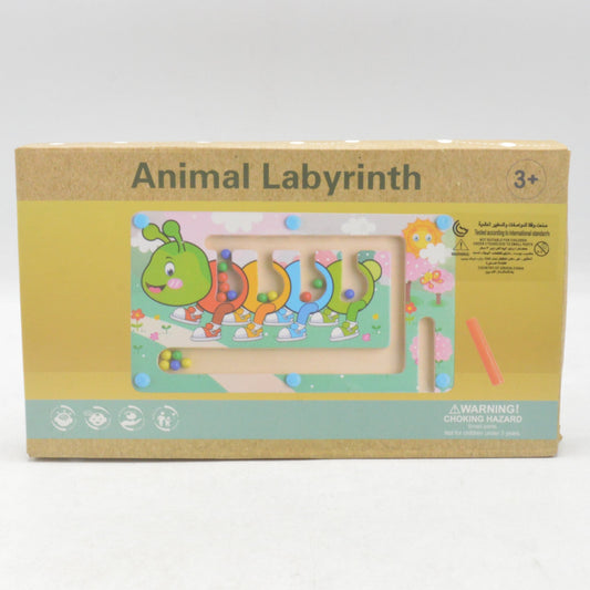 Wooden Animal Labyrinth Balls Stick (5332-1846)