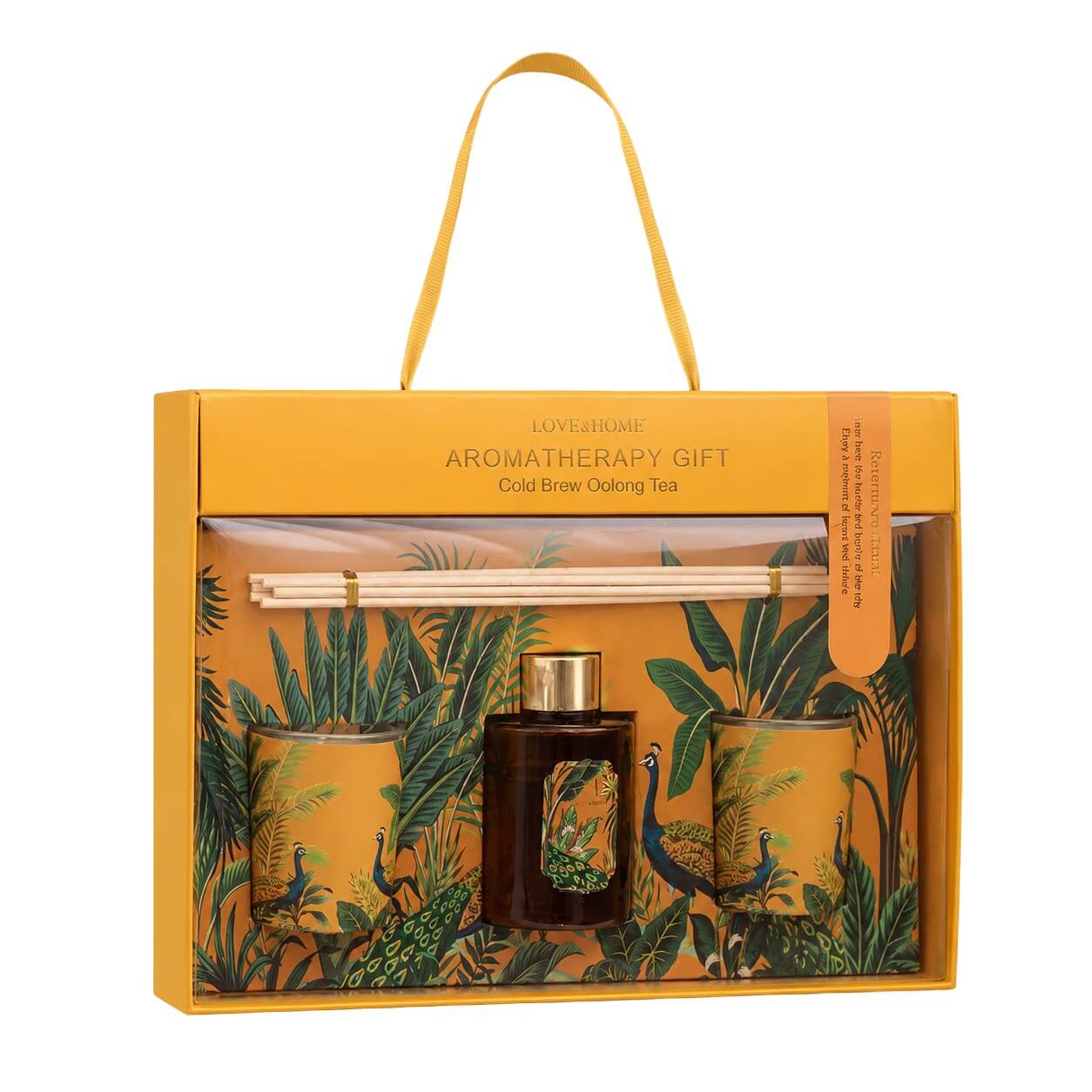Aromatherapy Candle & Diffuser Gift Set | Cold Brew Oolong Tea
