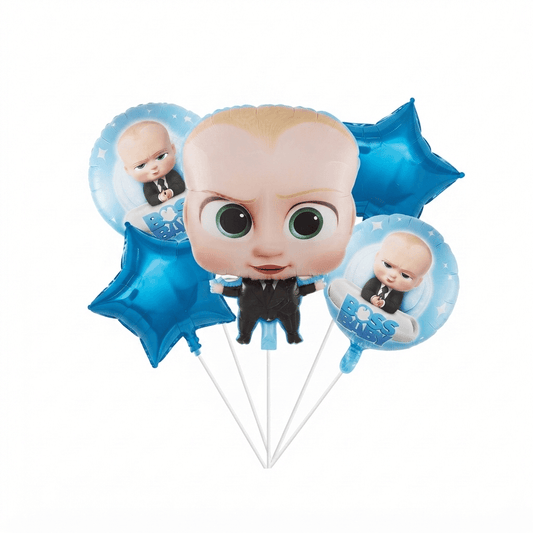 Baby Boss Foil Balloons 5PCs Set