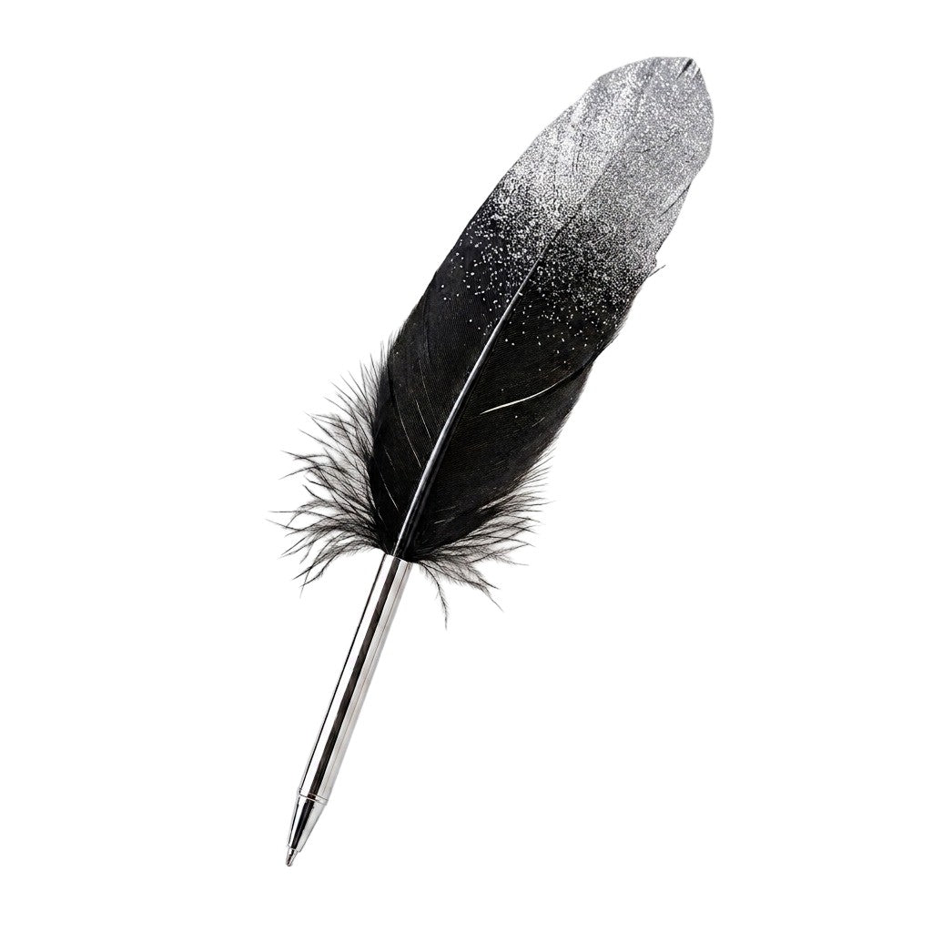 Nikkah Silver Signature Feather Pen