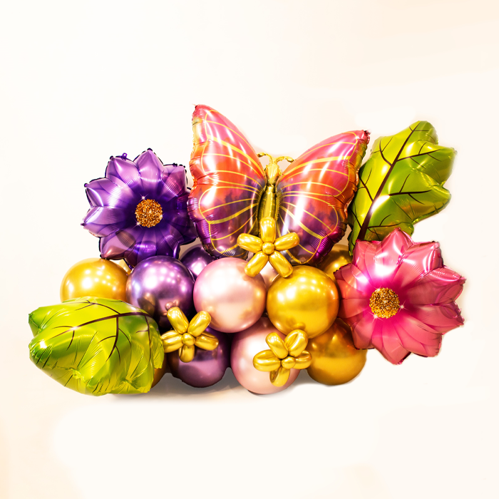 Butterfly Ballet Bouquet Wrap & Roll