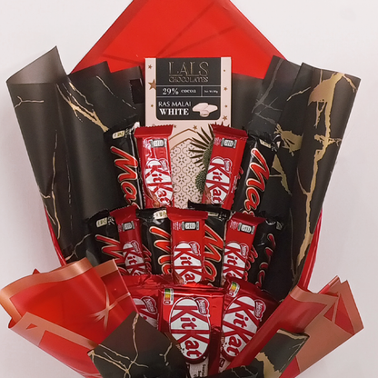ChocoLuxe Delight Bouquet Wrap & Roll
