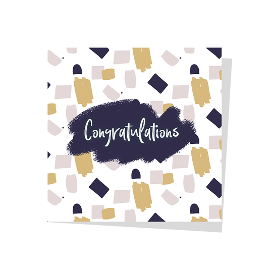 Congratulations Greeting card Wrap & Roll