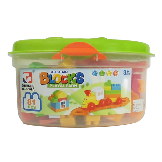 GoldKids HJ-3809A Blocks 81pcs