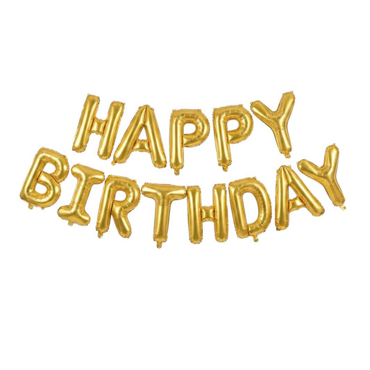 Happy Birthday Foil Balloons