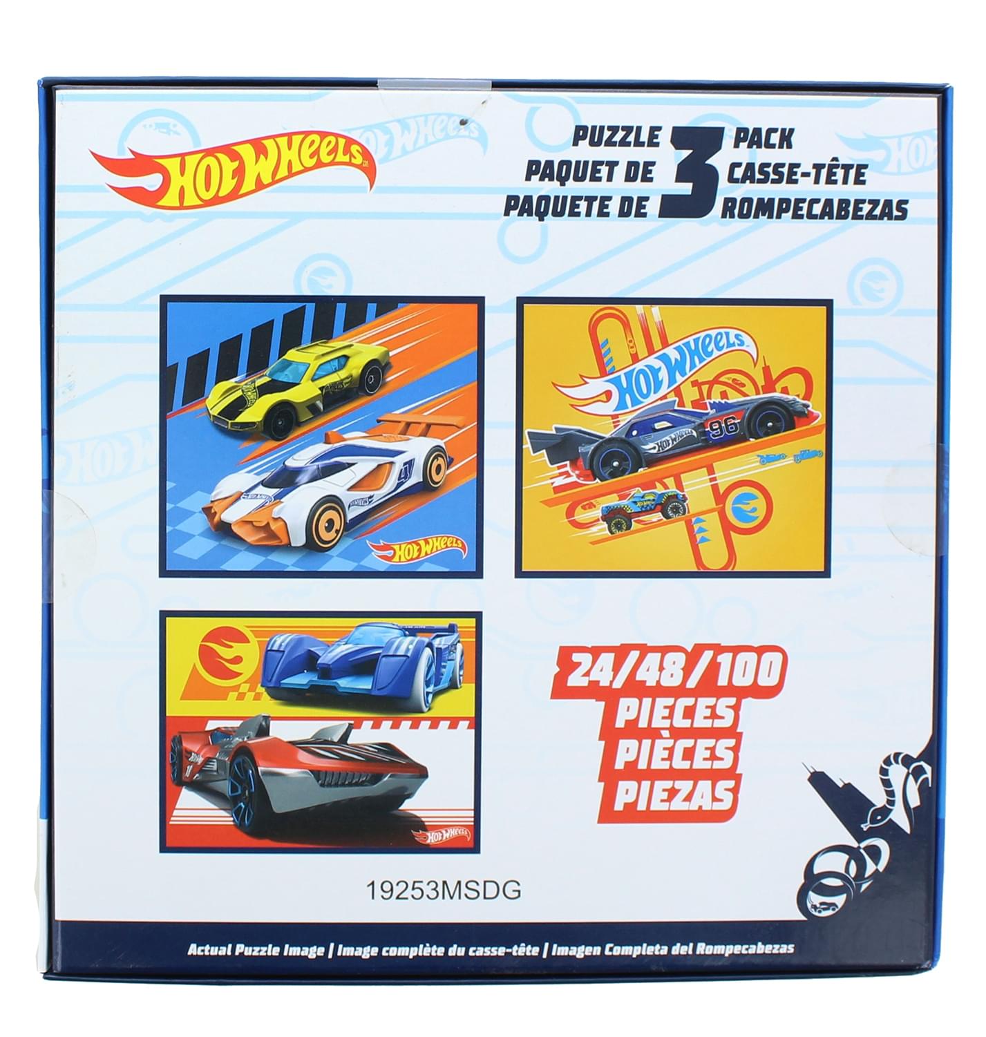 Hot Wheels Puzzle 3 Pack 0851