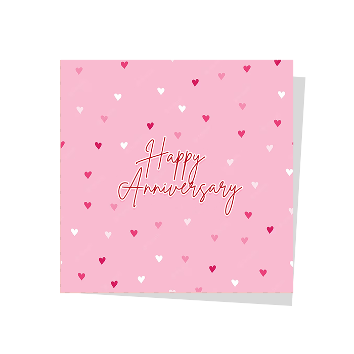 Happy Anniversary Greeting Card 2 Wrap & Roll