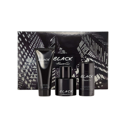 "Kenneth Cole Black EDT 100ml + A-Shave 100ml + Deo 75g Set"