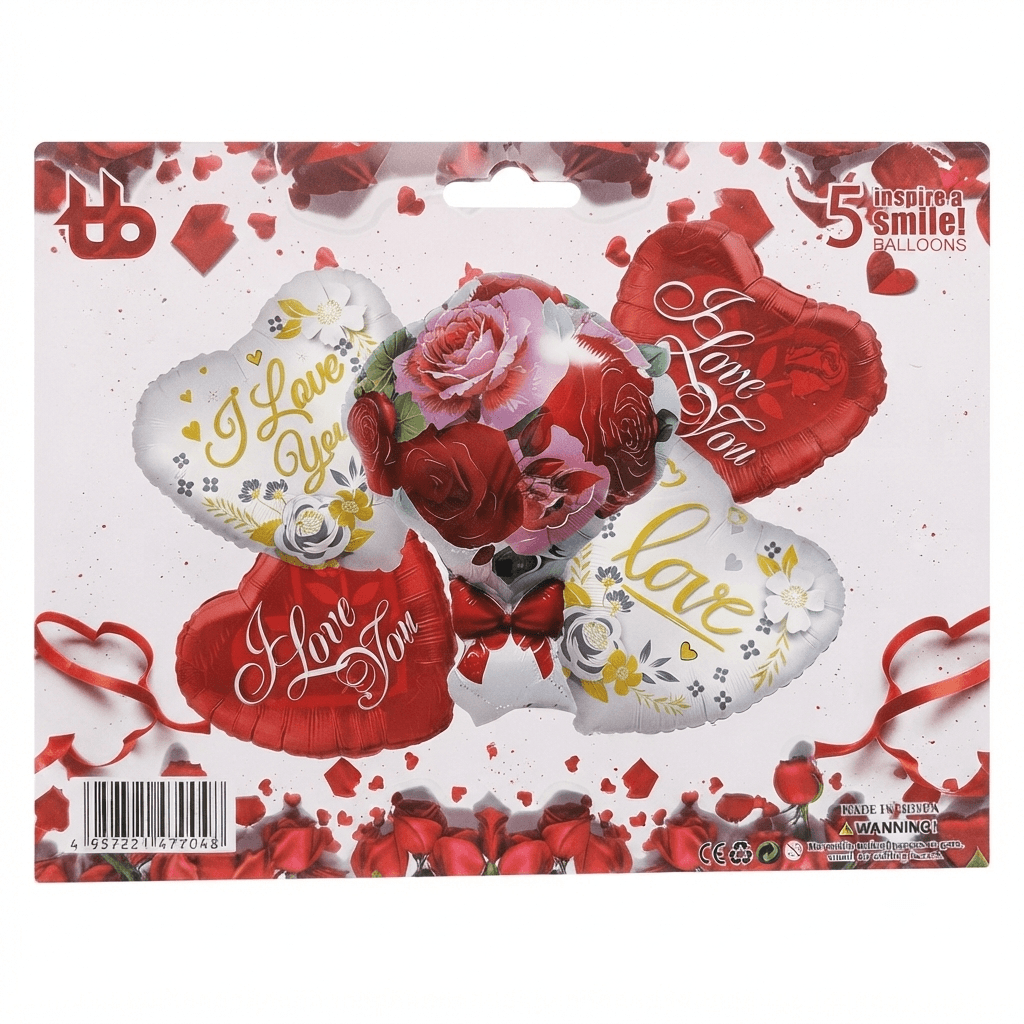 I Love You Foil Balloon