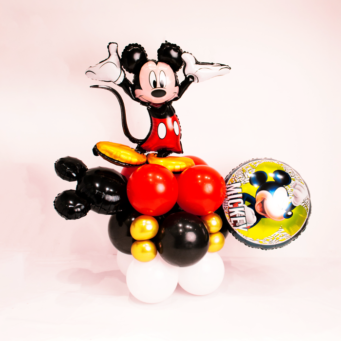 Mickey Mouse Balloon Bouquet Wrap & Roll