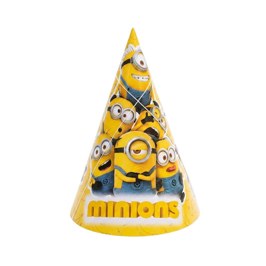 Minions Theme Birthday Party Cone Hat
