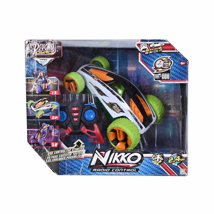 Nikko Psycho Gyro Pro Stunt RC Car 90250