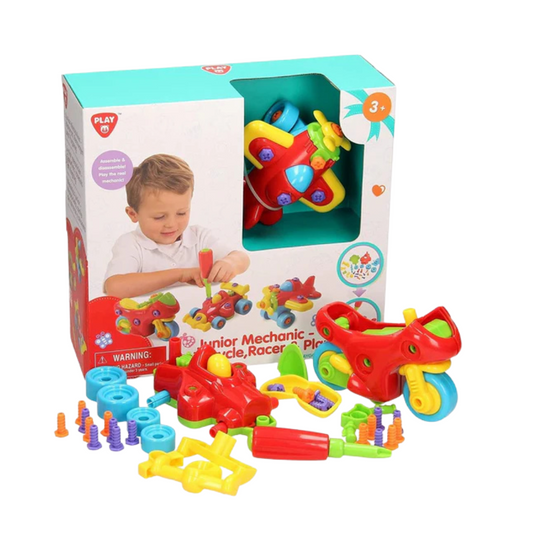 PlayGo - 7 in 1 Mechanic Workshop 2031 52pcs