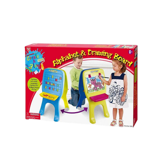 PlayGo - Alphabet & Drawing Board 7375 57pcs