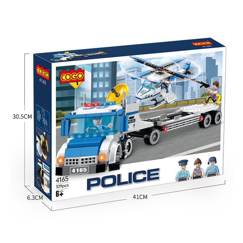 Cogo - Police 329Pcs 4165