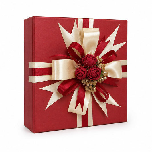 Premium Red Customized Gift Box