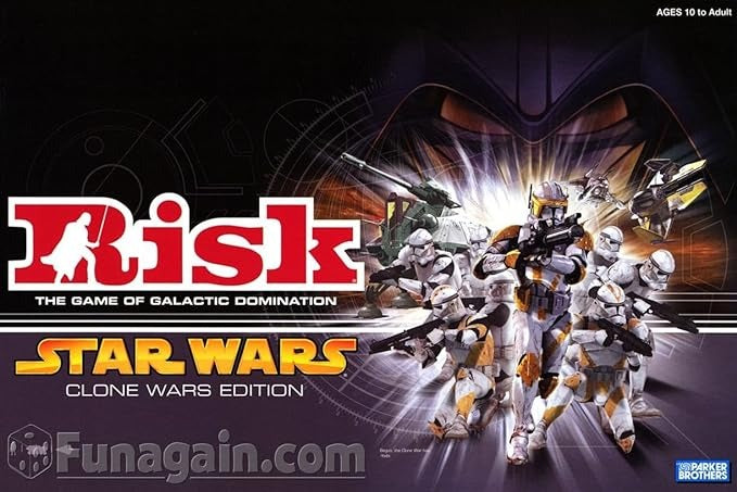 Risk - Star Wars Clone Wars Edition 0112 Board Game (Unofficial Product)