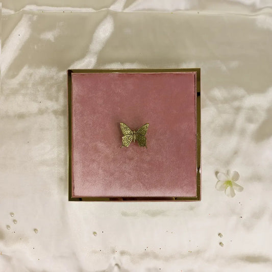 Suede Box Pink