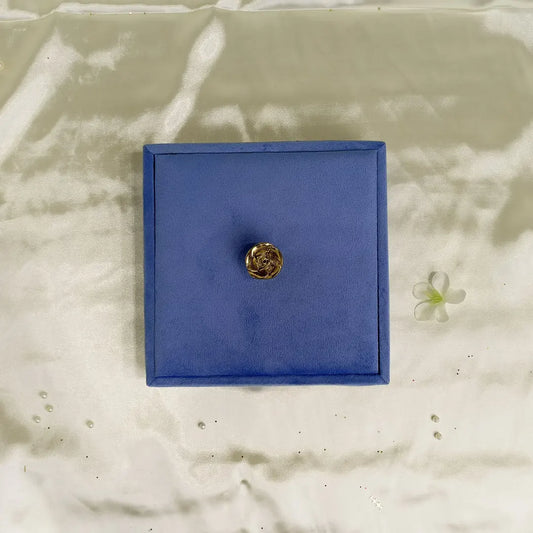 Suede Box Blue