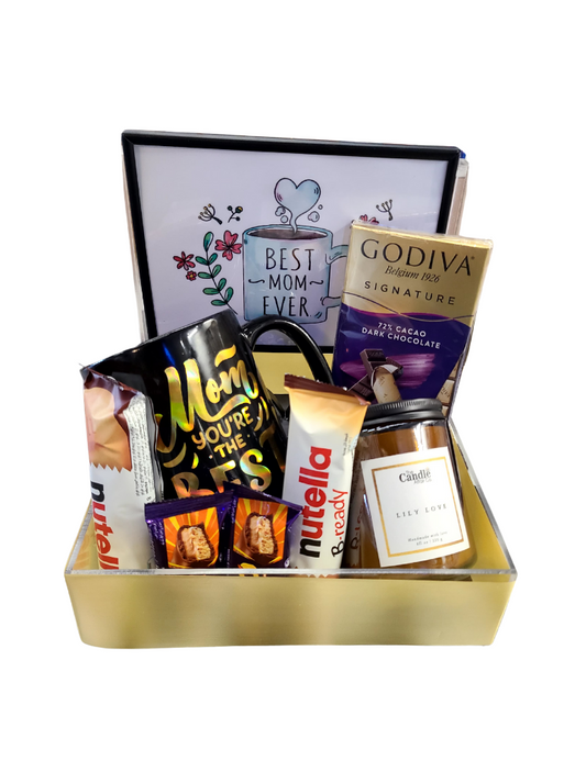 Golden Grace Acrylic Gift Box