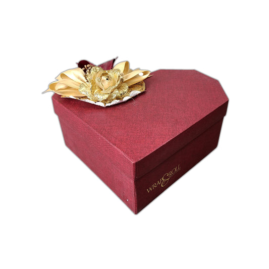Heart Shaped Box With Flowers