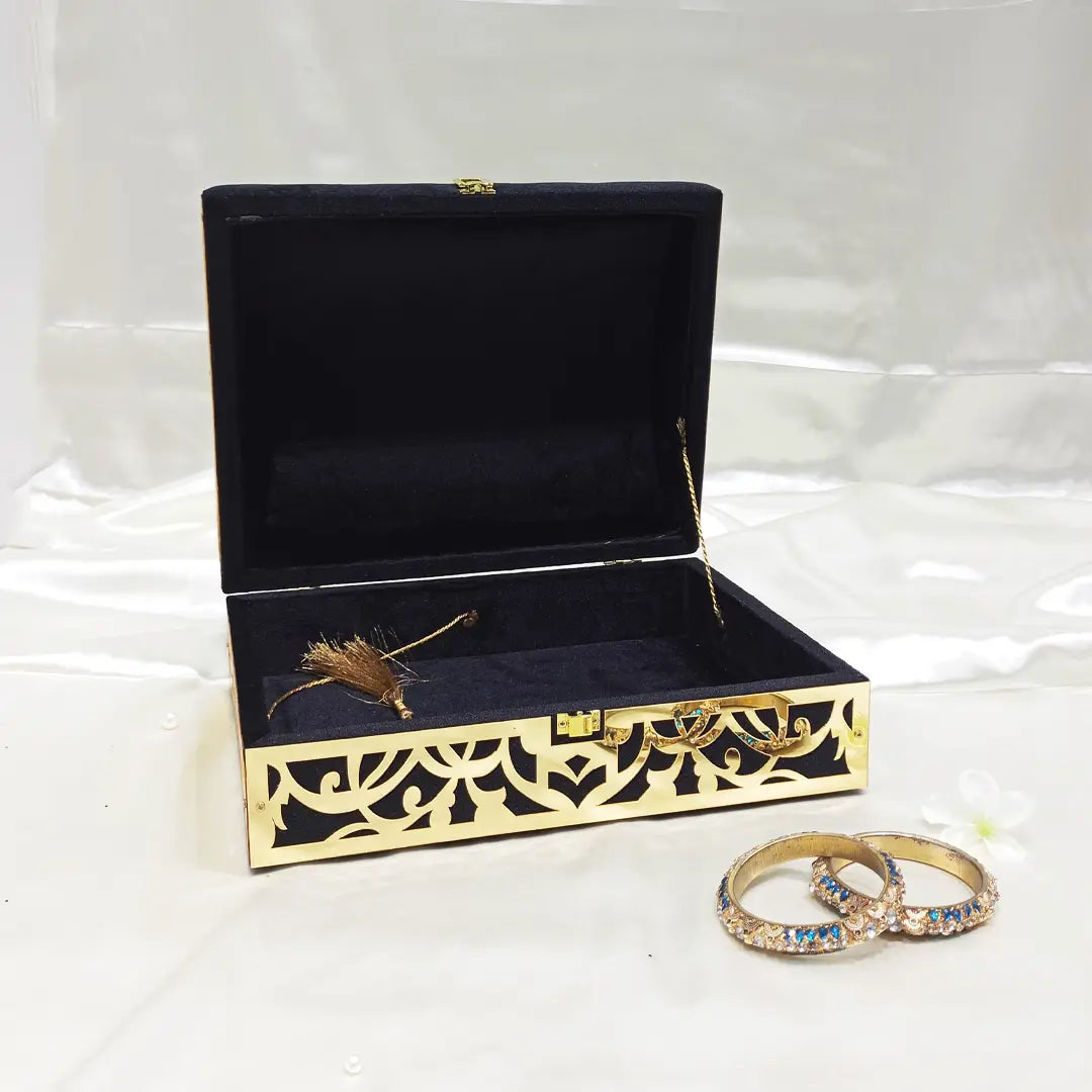 Wedding Card Box Black